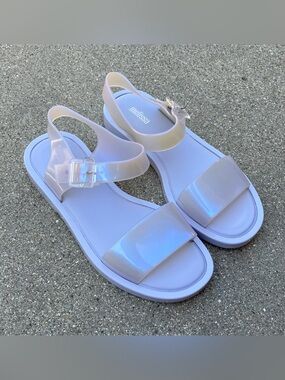 Melissa Pearl Blue Mar Sandals
